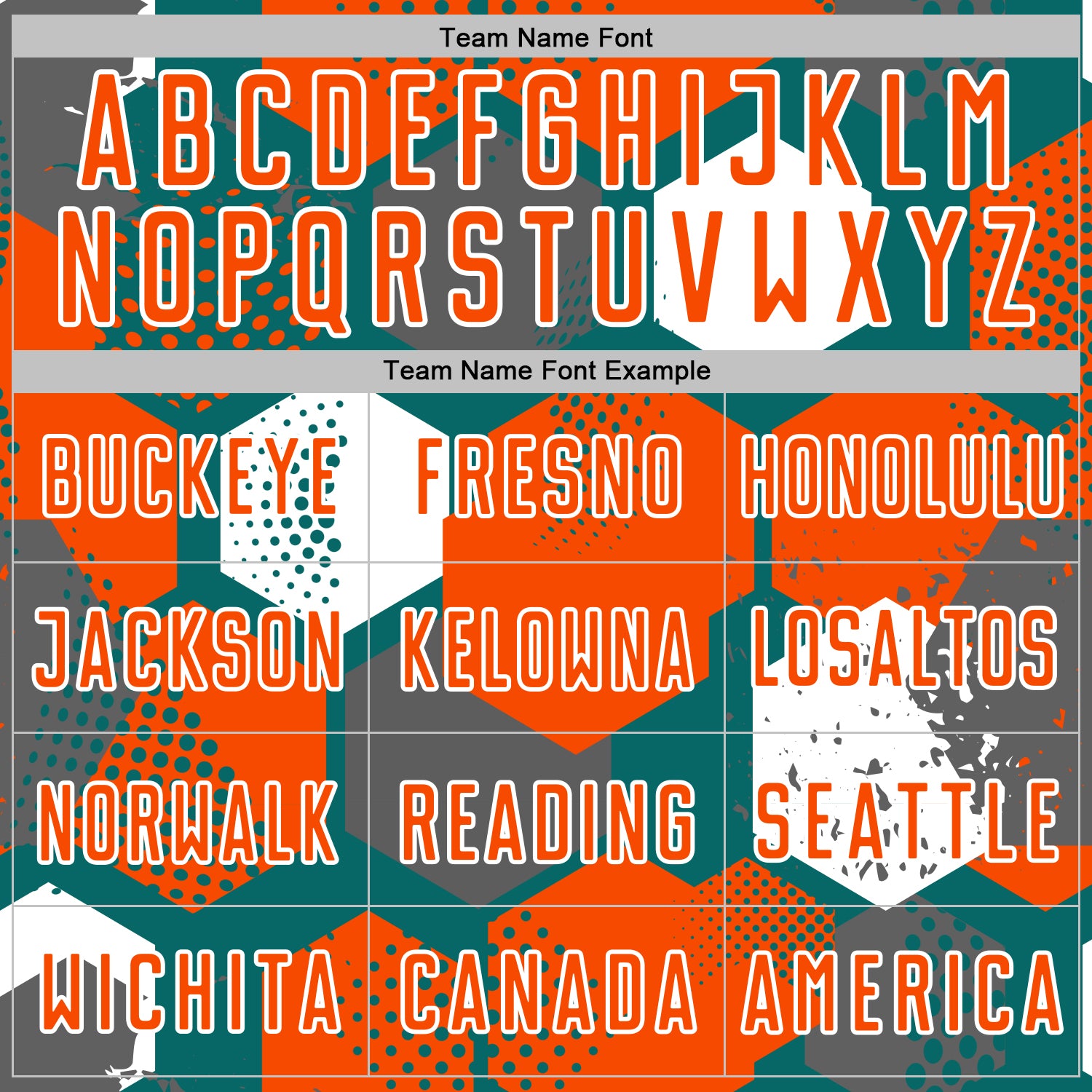 Custom Teal Orange-White Geometric Shape Sublimation Soccer Uniform Jersey