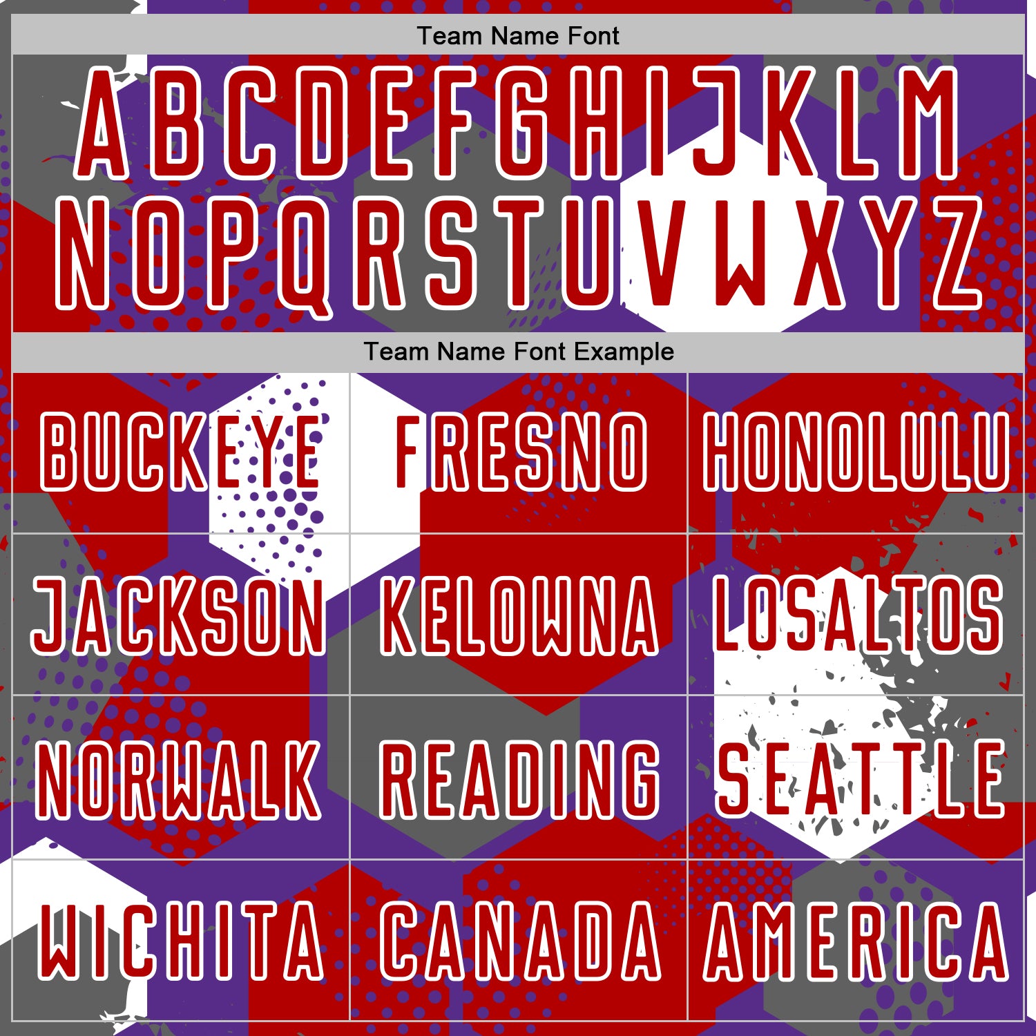 Custom Purple Red-White Geometric Shape Sublimation Soccer Uniform Jersey