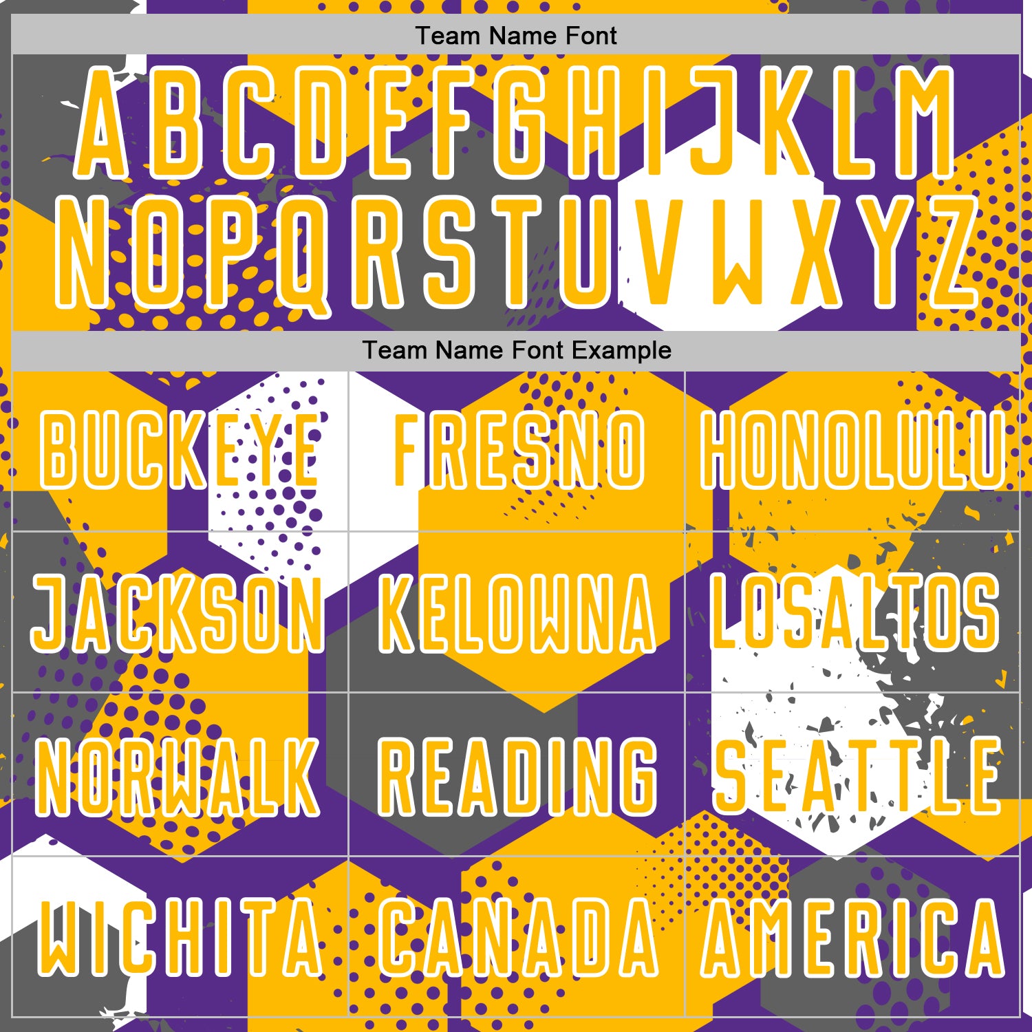 Custom Purple Gold-White Geometric Shape Sublimation Soccer Uniform Jersey