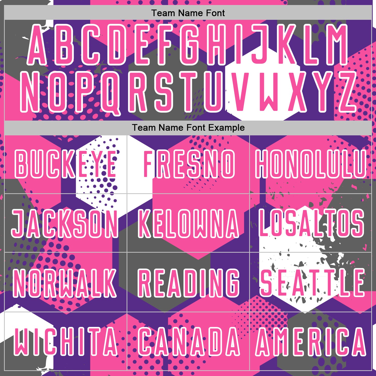 Custom Purple Pink-White Geometric Shape Sublimation Soccer Uniform Jersey