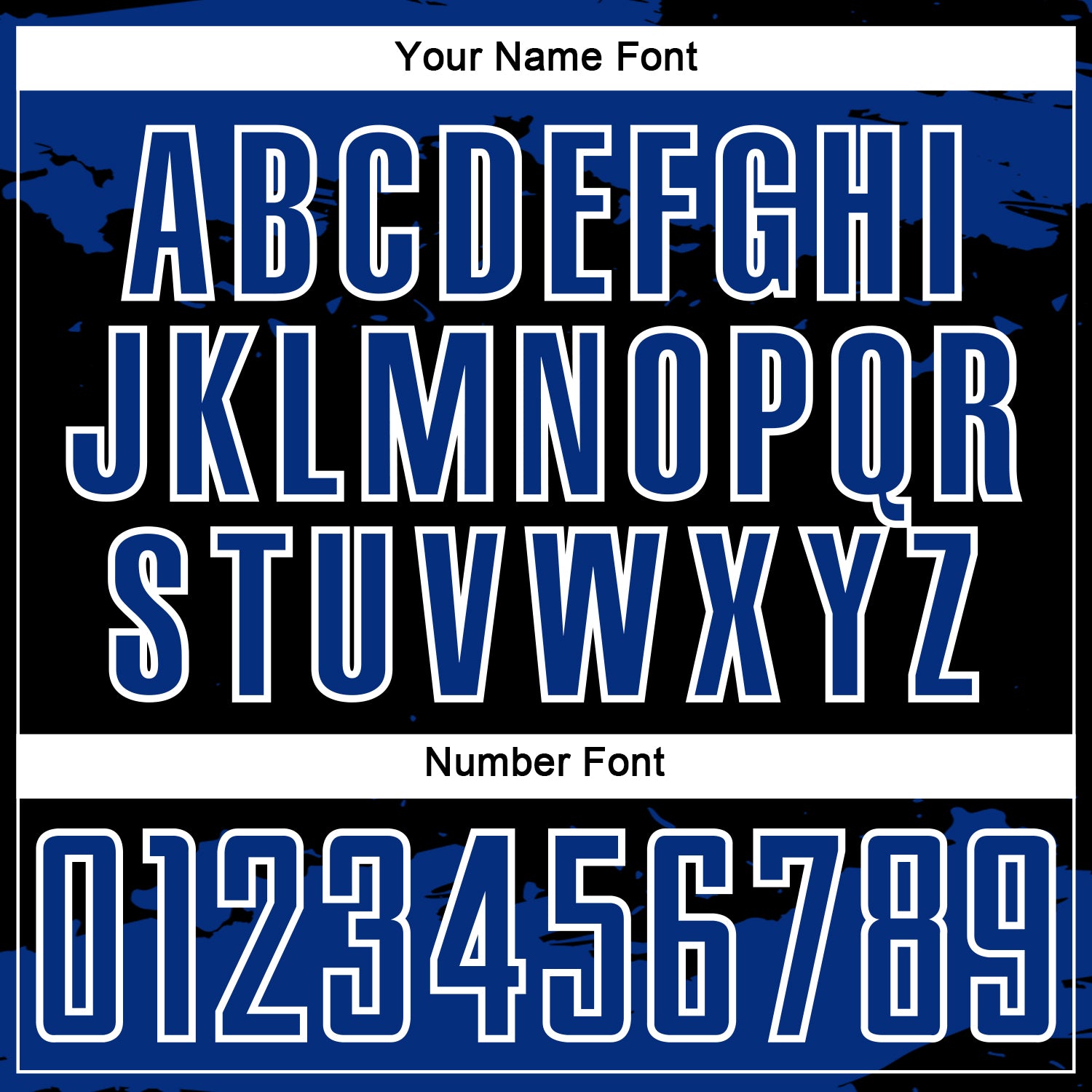 Custom Black Royal-White Abstract Fragment Art Sublimation Soccer Uniform Jersey