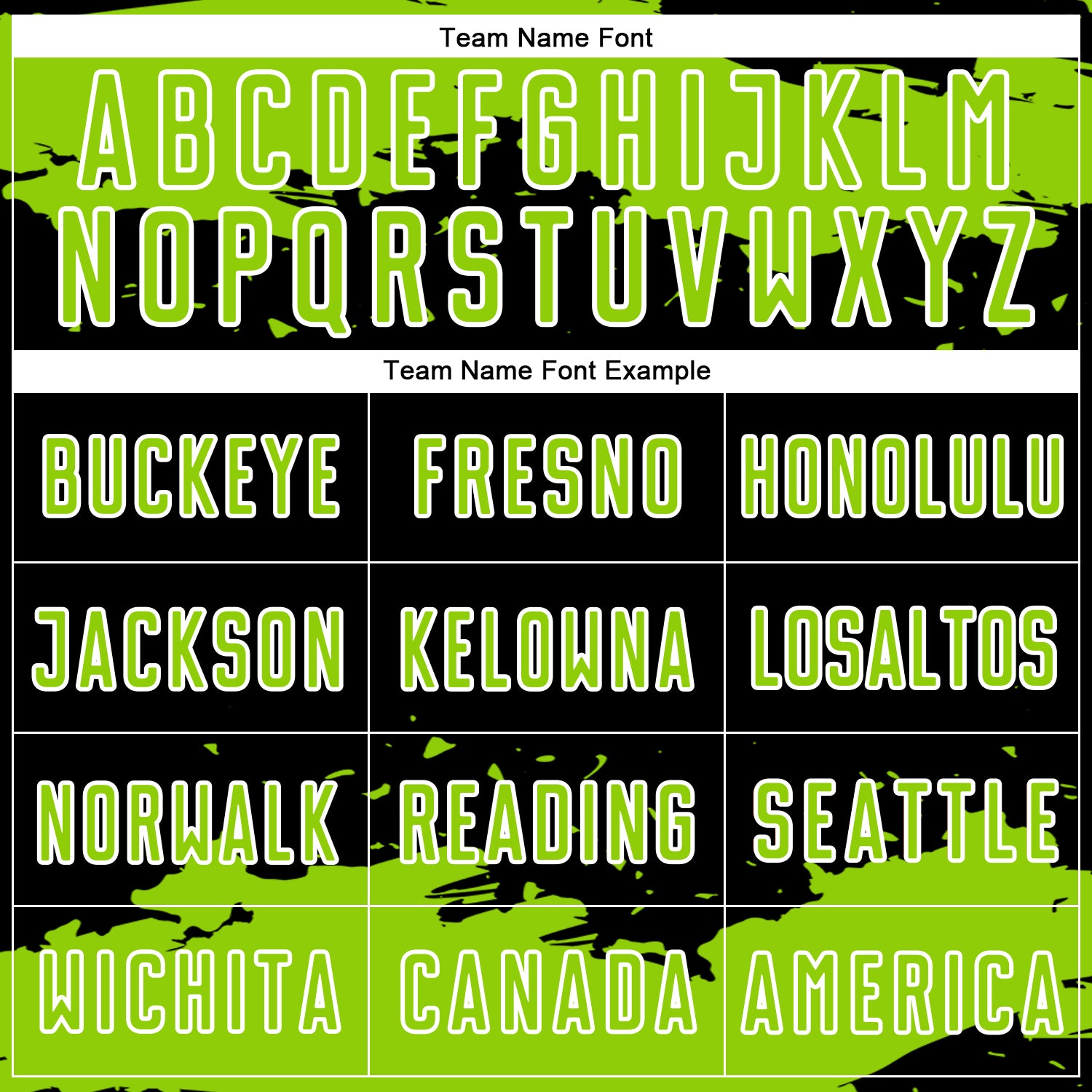 Custom Black Neon Green-White Abstract Fragment Art Sublimation Soccer Uniform Jersey