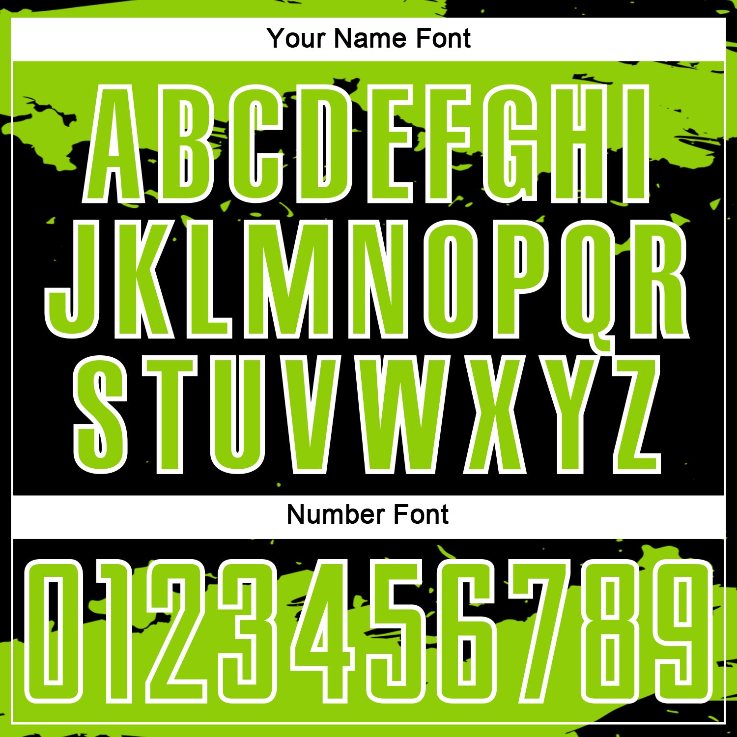 Custom Black Neon Green-White Abstract Fragment Art Sublimation Soccer Uniform Jersey