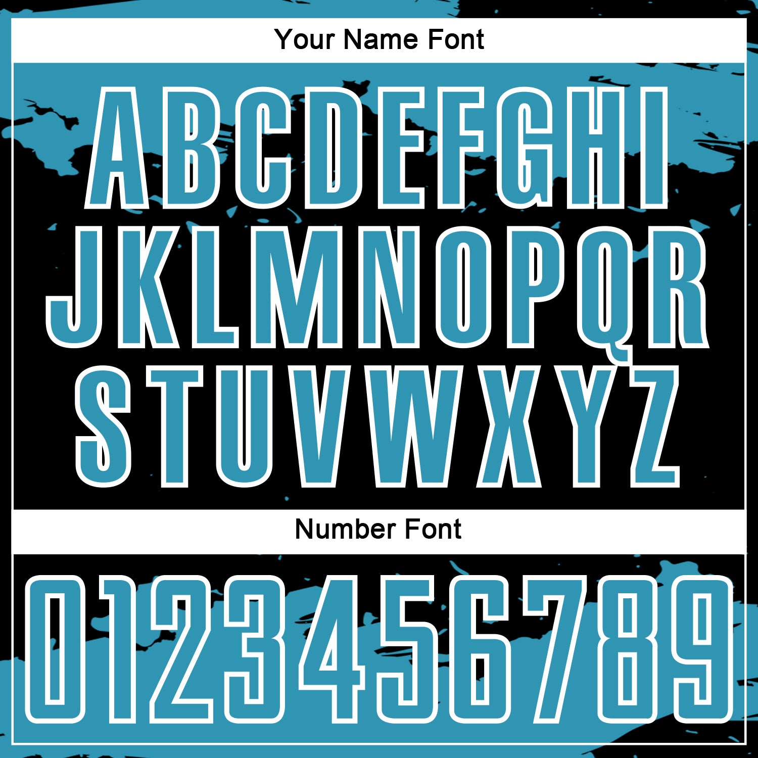 Custom Black Panther Blue-White Abstract Fragment Art Sublimation Soccer Uniform Jersey