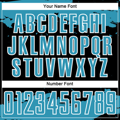 Custom Black Panther Blue-White Abstract Fragment Art Sublimation Soccer Uniform Jersey