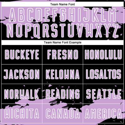 Custom Black Light Purple-White Abstract Fragment Art Sublimation Soccer Uniform Jersey