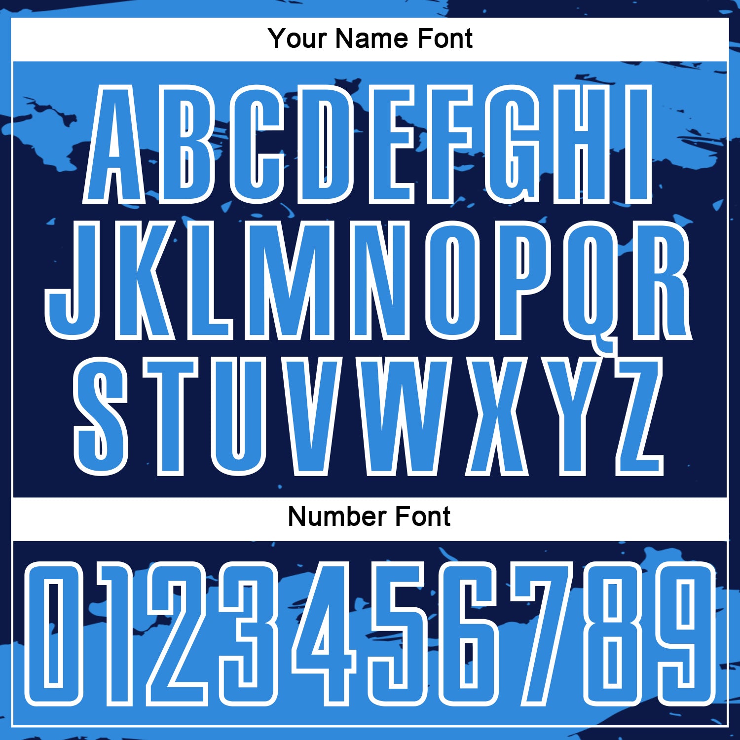 Custom Navy Powder Blue-White Abstract Fragment Art Sublimation Soccer Uniform Jersey