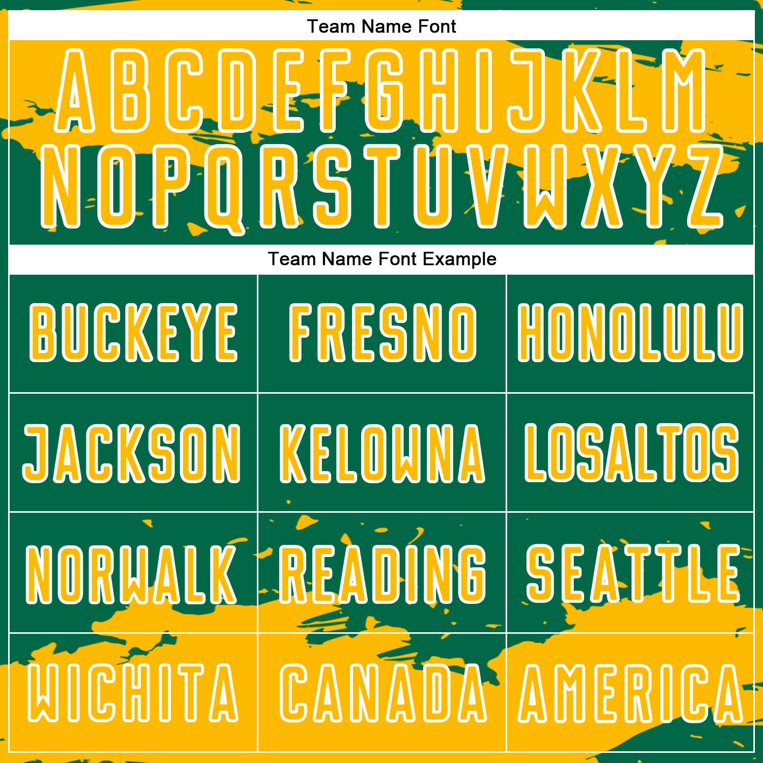 Custom Kelly Green Gold-White Abstract Fragment Art Sublimation Soccer Uniform Jersey