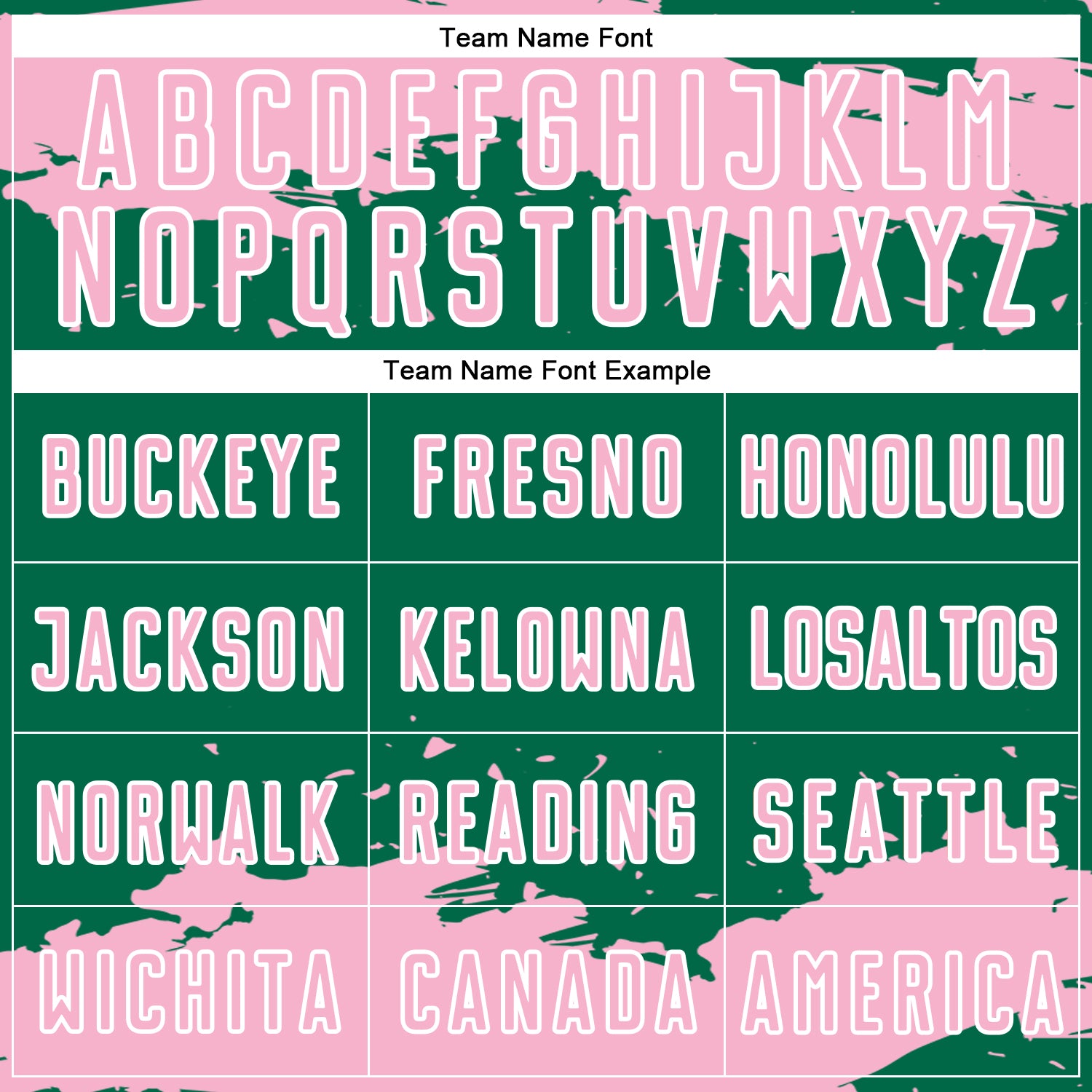 Custom Kelly Green Light Pink-White Abstract Fragment Art Sublimation Soccer Uniform Jersey