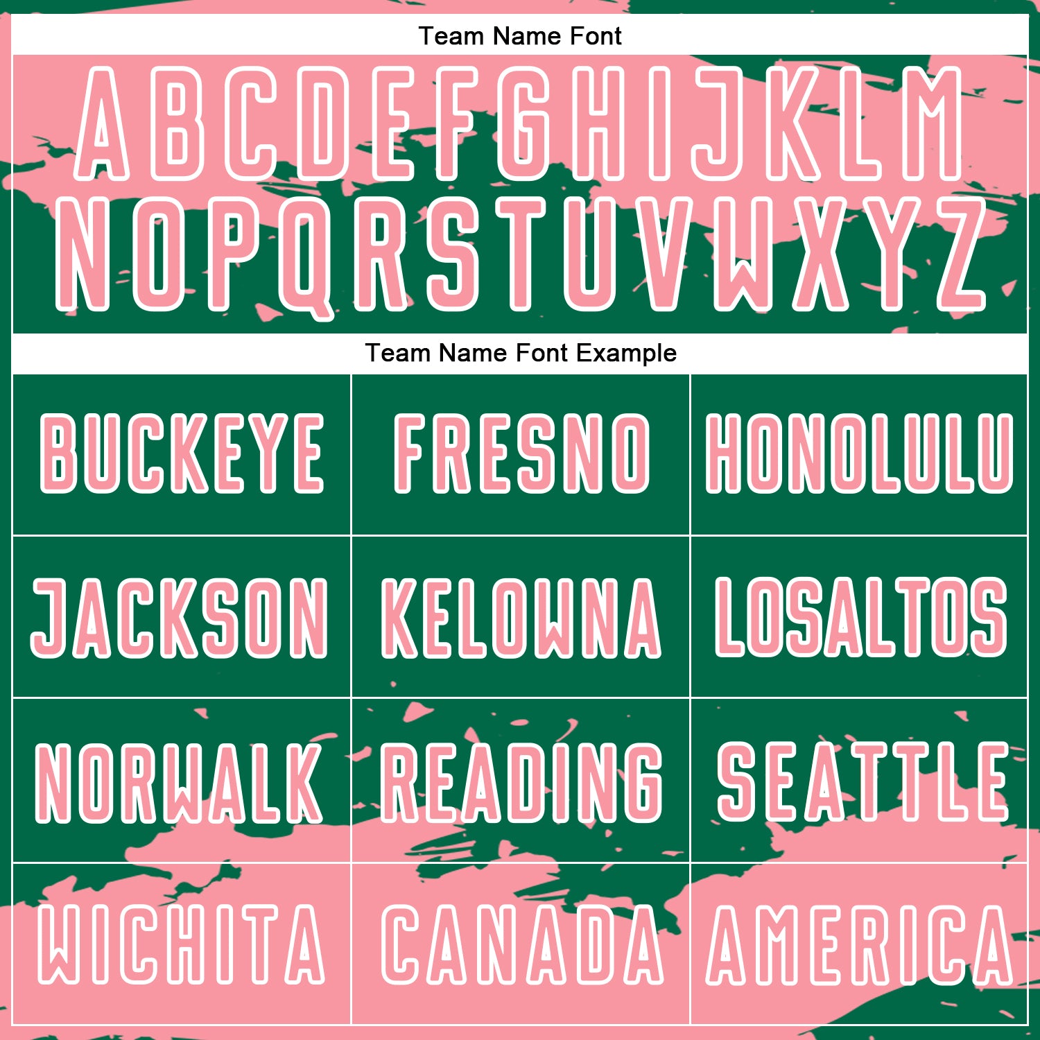 Custom Kelly Green Medium Pink-White Abstract Fragment Art Sublimation Soccer Uniform Jersey