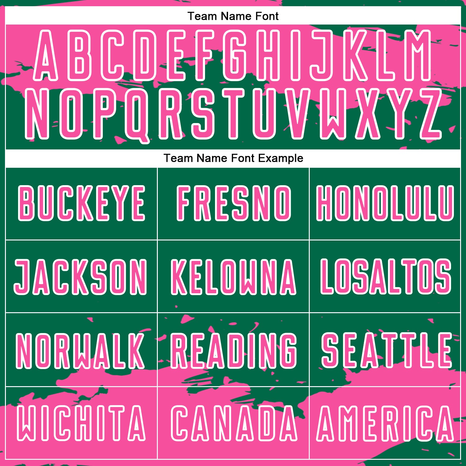 Custom Kelly Green Pink-White Abstract Fragment Art Sublimation Soccer Uniform Jersey