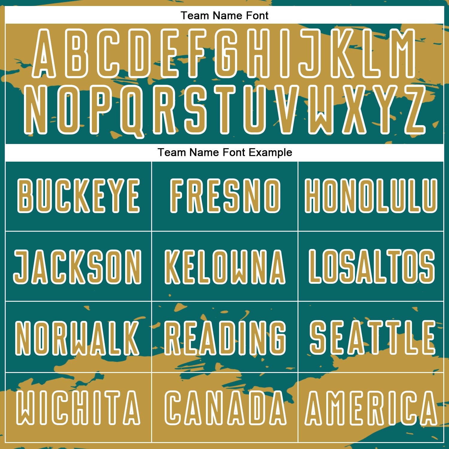 Custom Teal Old Gold-White Abstract Fragment Art Sublimation Soccer Uniform Jersey