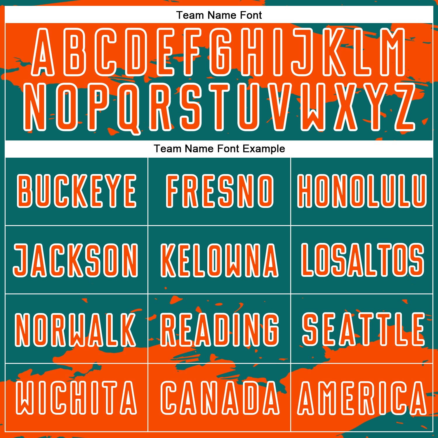 Custom Teal Orange-White Abstract Fragment Art Sublimation Soccer Uniform Jersey