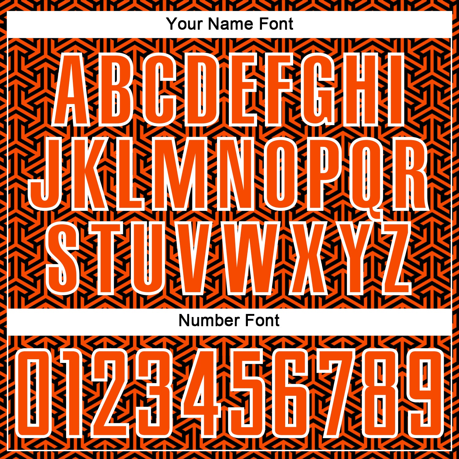 Custom Black Orange-White Geometric Arrow Sublimation Soccer Uniform Jersey