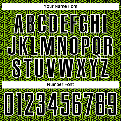Custom Black Neon Green-White Geometric Arrow Sublimation Soccer Uniform Jersey