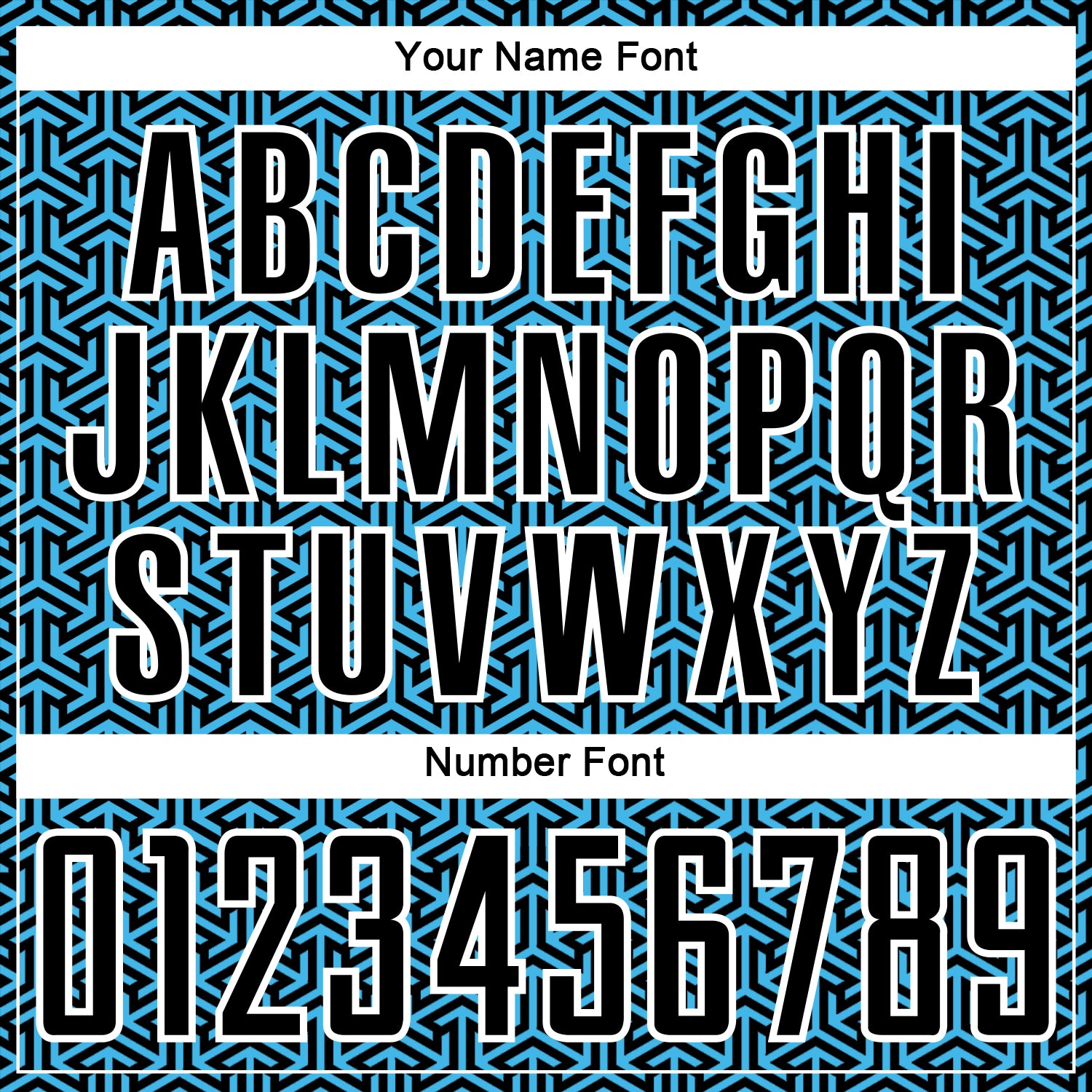 Custom Black Sky Blue-White Geometric Arrow Sublimation Soccer Uniform Jersey