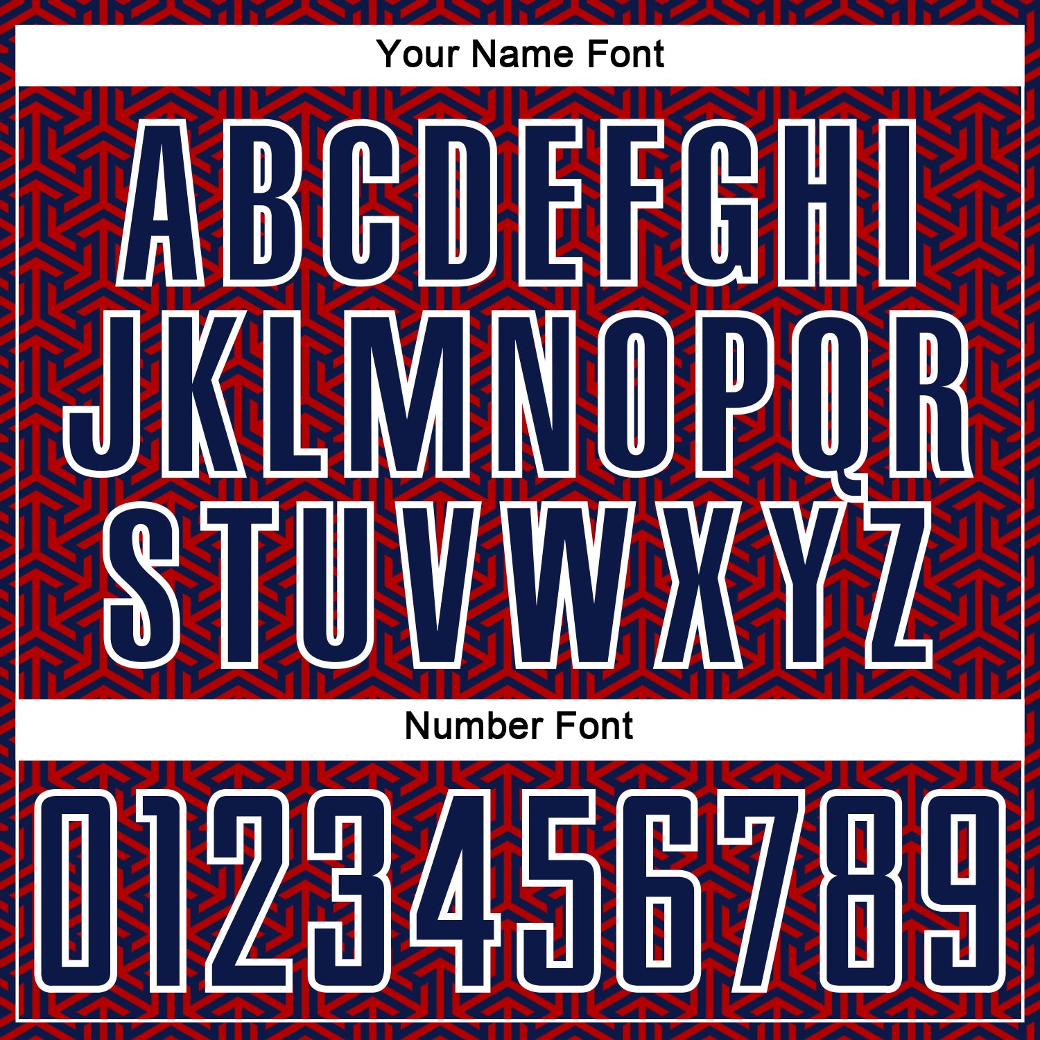 Custom Navy Red-White Geometric Arrow Sublimation Soccer Uniform Jersey