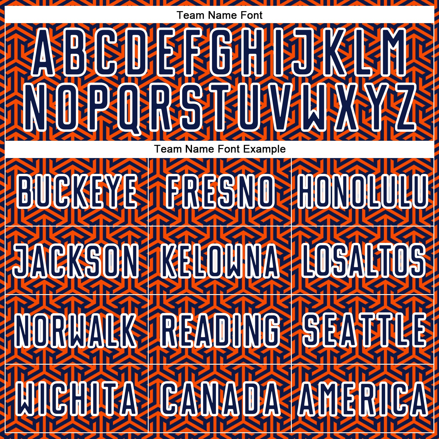 Custom Navy Orange-White Geometric Arrow Sublimation Soccer Uniform Jersey