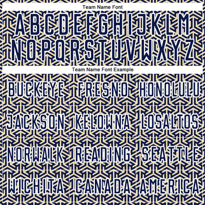 Custom Navy Cream-White Geometric Arrow Sublimation Soccer Uniform Jersey