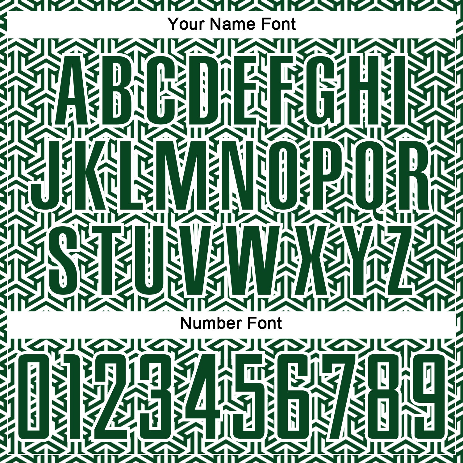 Custom Green White Geometric Arrow Sublimation Soccer Uniform Jersey