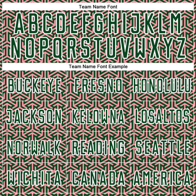 Custom Green Medium Pink-White Geometric Arrow Sublimation Soccer Uniform Jersey