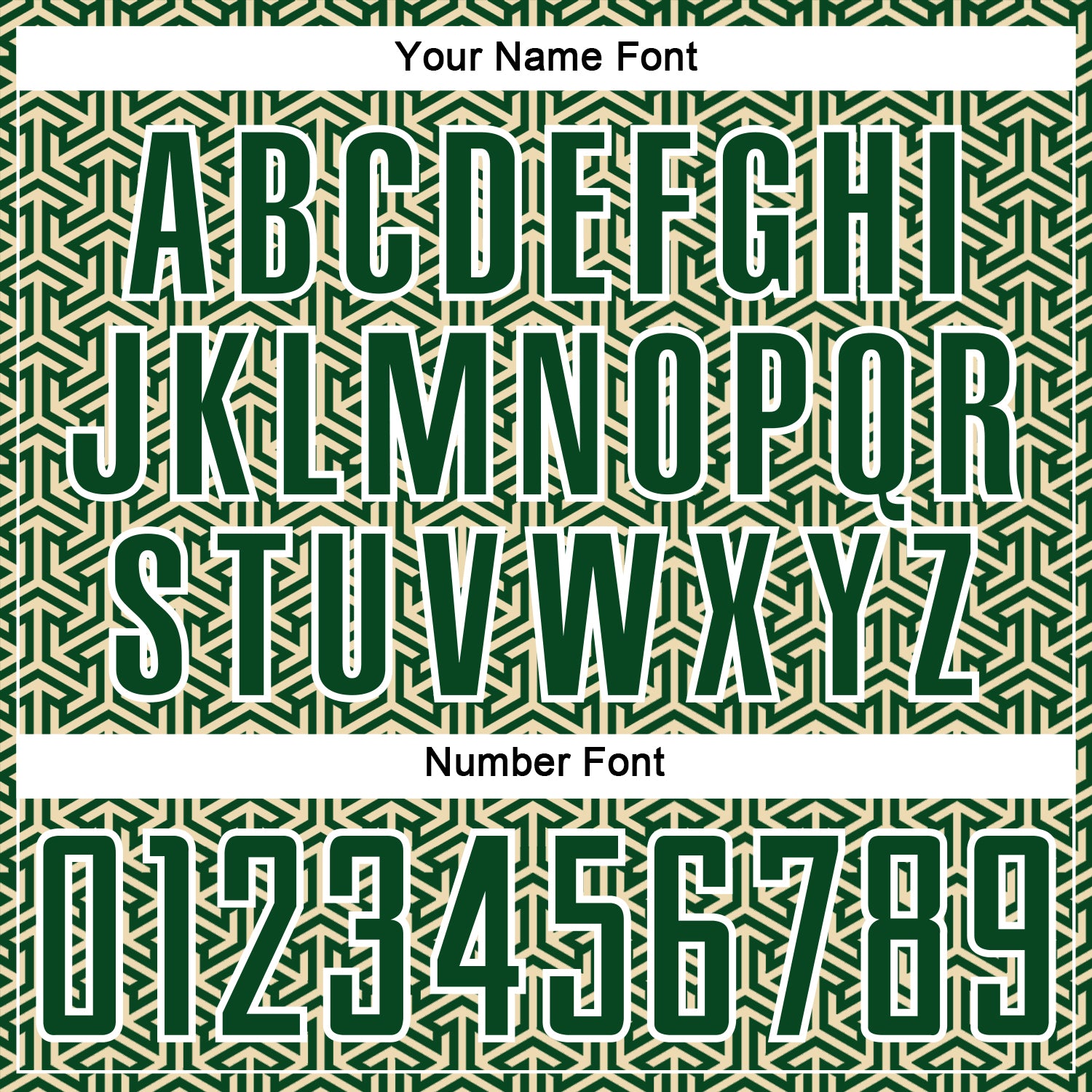 Custom Green Cream-White Geometric Arrow Sublimation Soccer Uniform Jersey