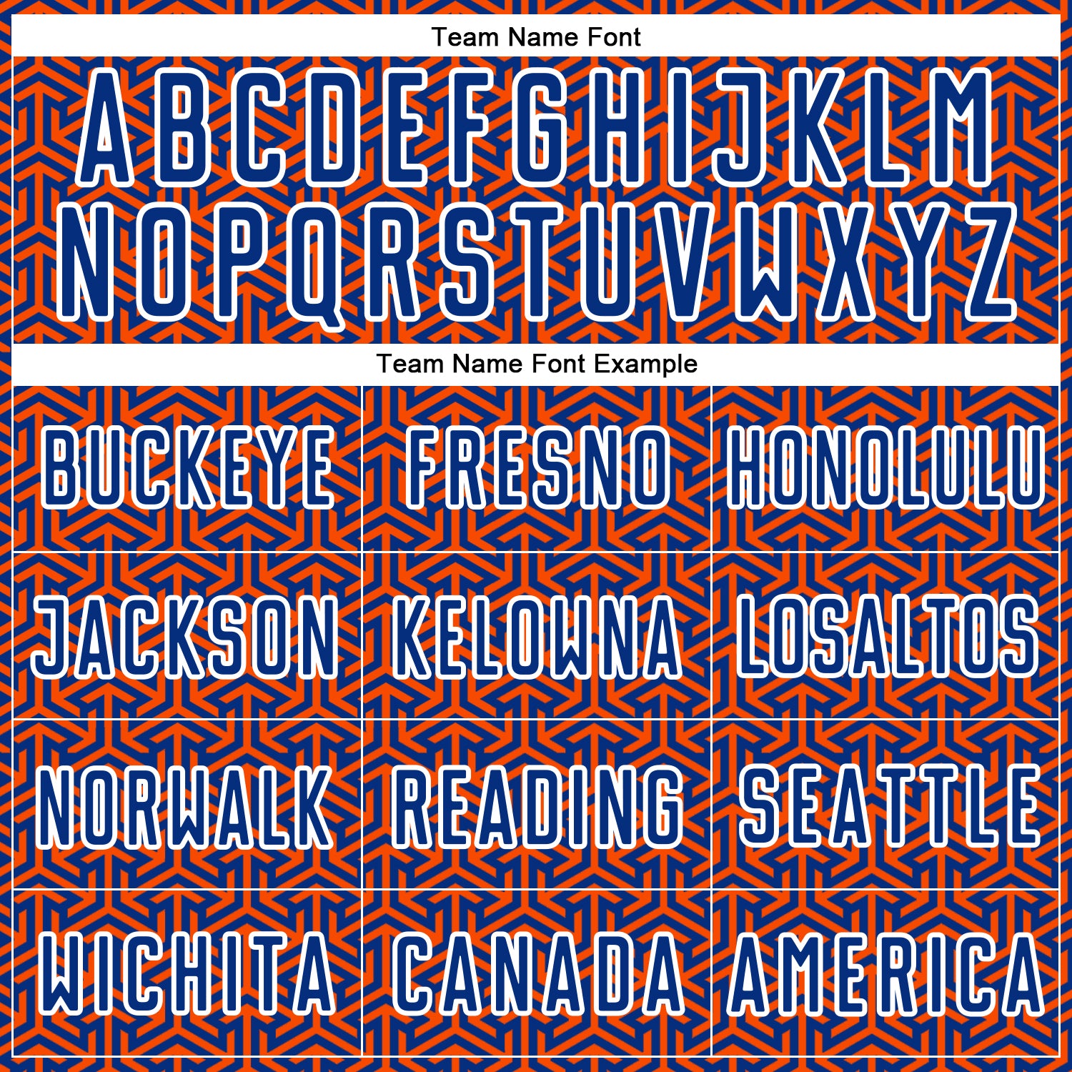 Custom Royal Orange-White Geometric Arrow Sublimation Soccer Uniform Jersey