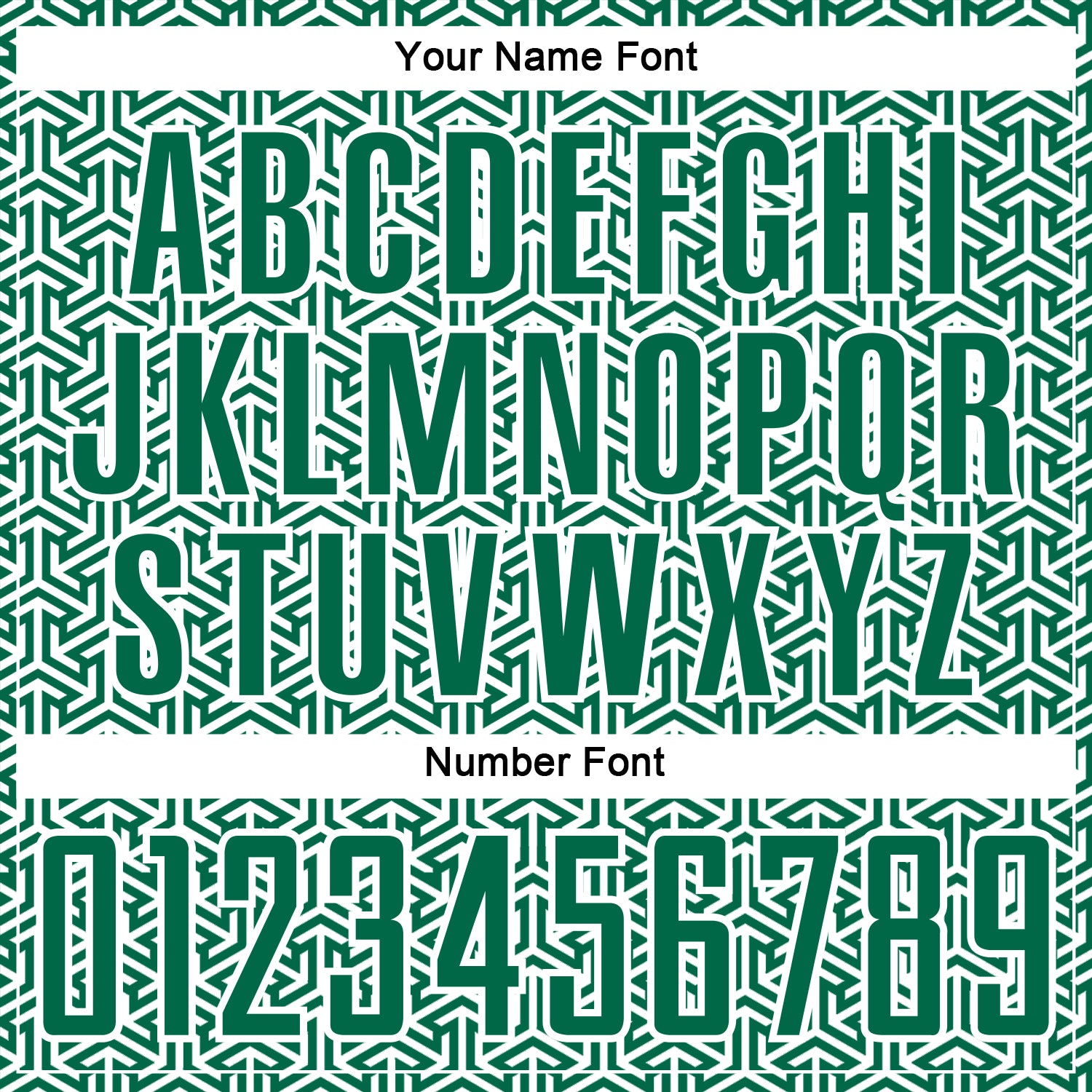 Custom Kelly Green White Geometric Arrow Sublimation Soccer Uniform Jersey