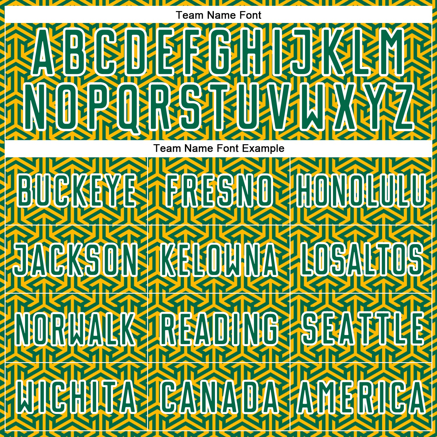 Custom Kelly Green Gold-White Geometric Arrow Sublimation Soccer Uniform Jersey