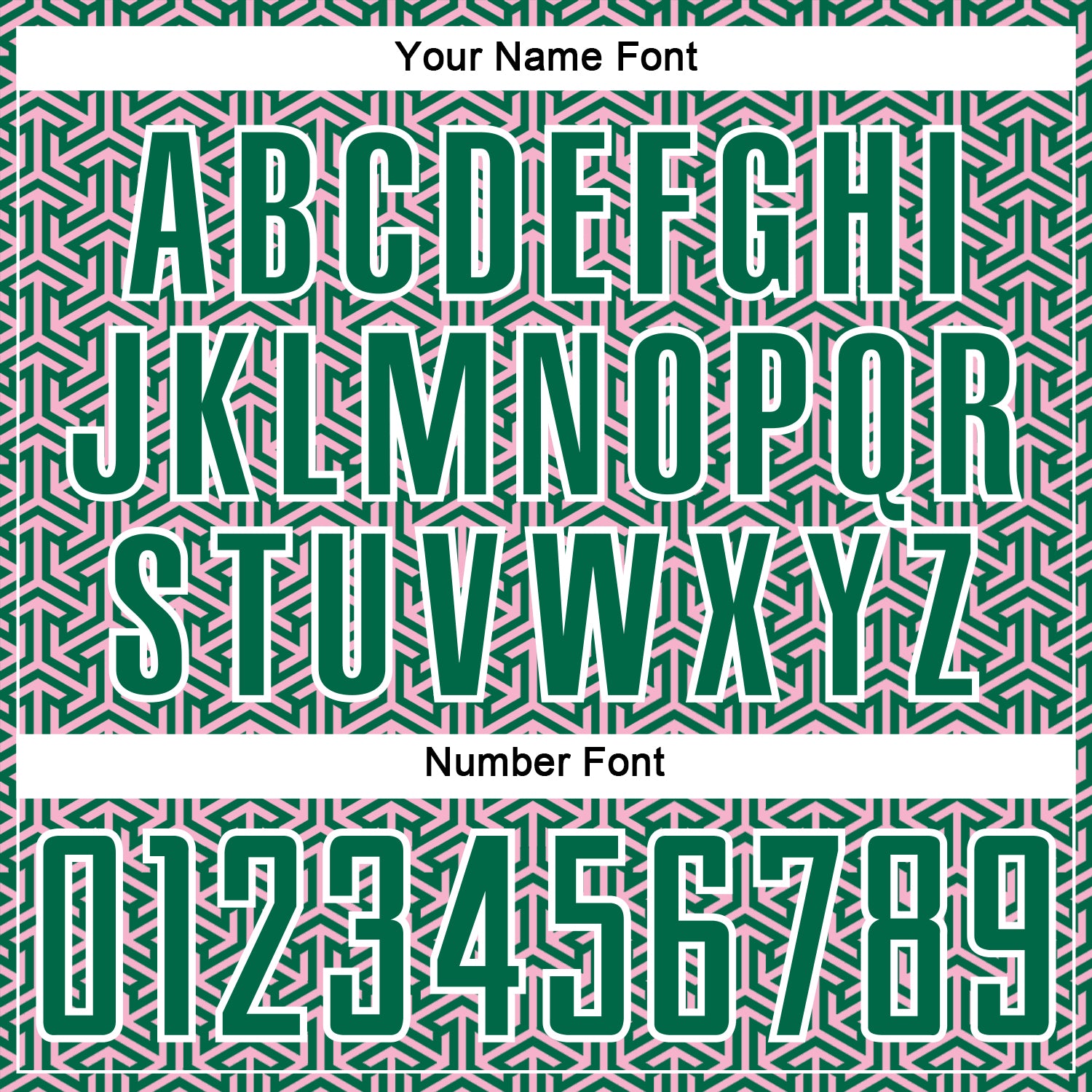 Custom Kelly Green Light Pink-White Geometric Arrow Sublimation Soccer Uniform Jersey