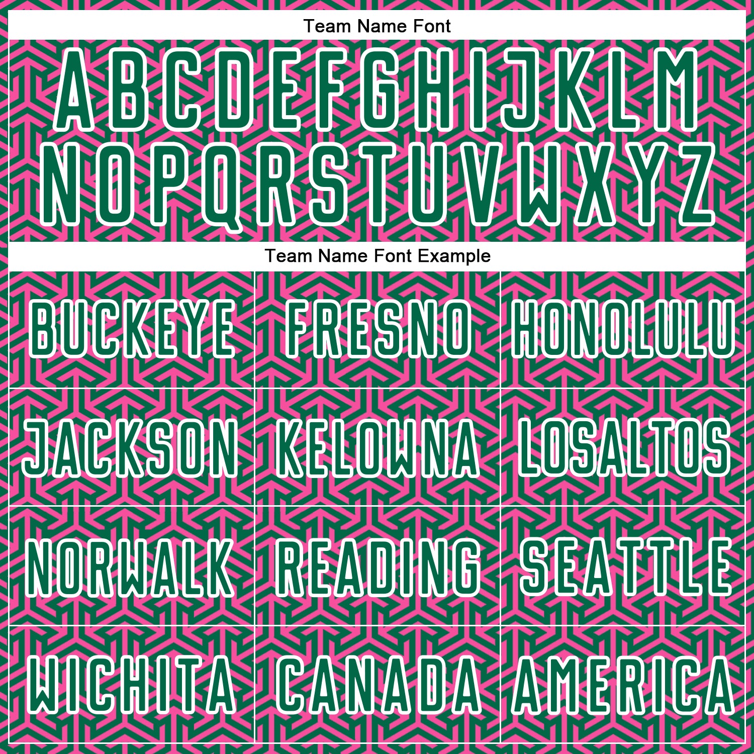 Custom Kelly Green Pink-White Geometric Arrow Sublimation Soccer Uniform Jersey