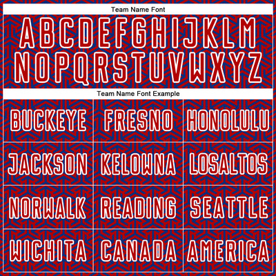 Custom Red Royal-White Geometric Arrow Sublimation Soccer Uniform Jersey