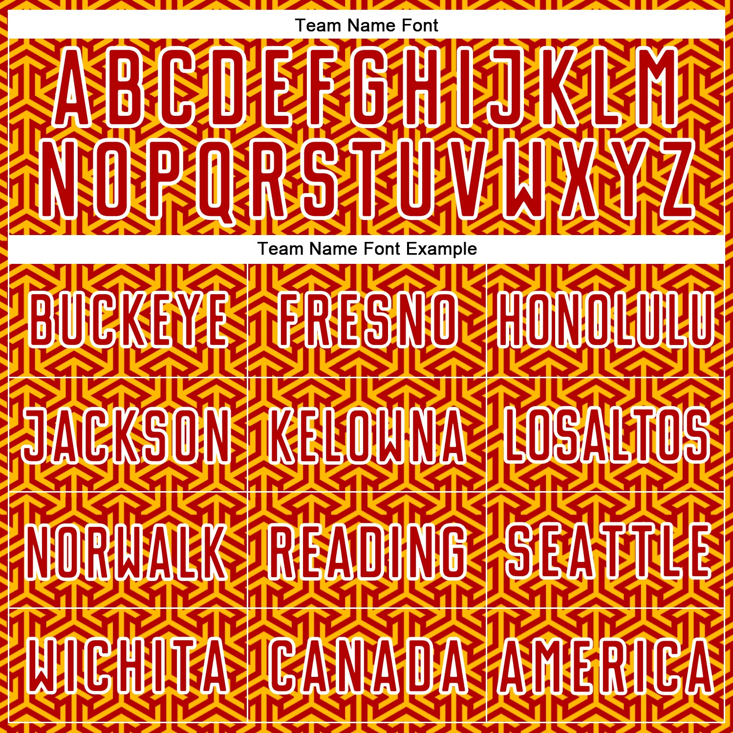 Custom Red Gold-White Geometric Arrow Sublimation Soccer Uniform Jersey