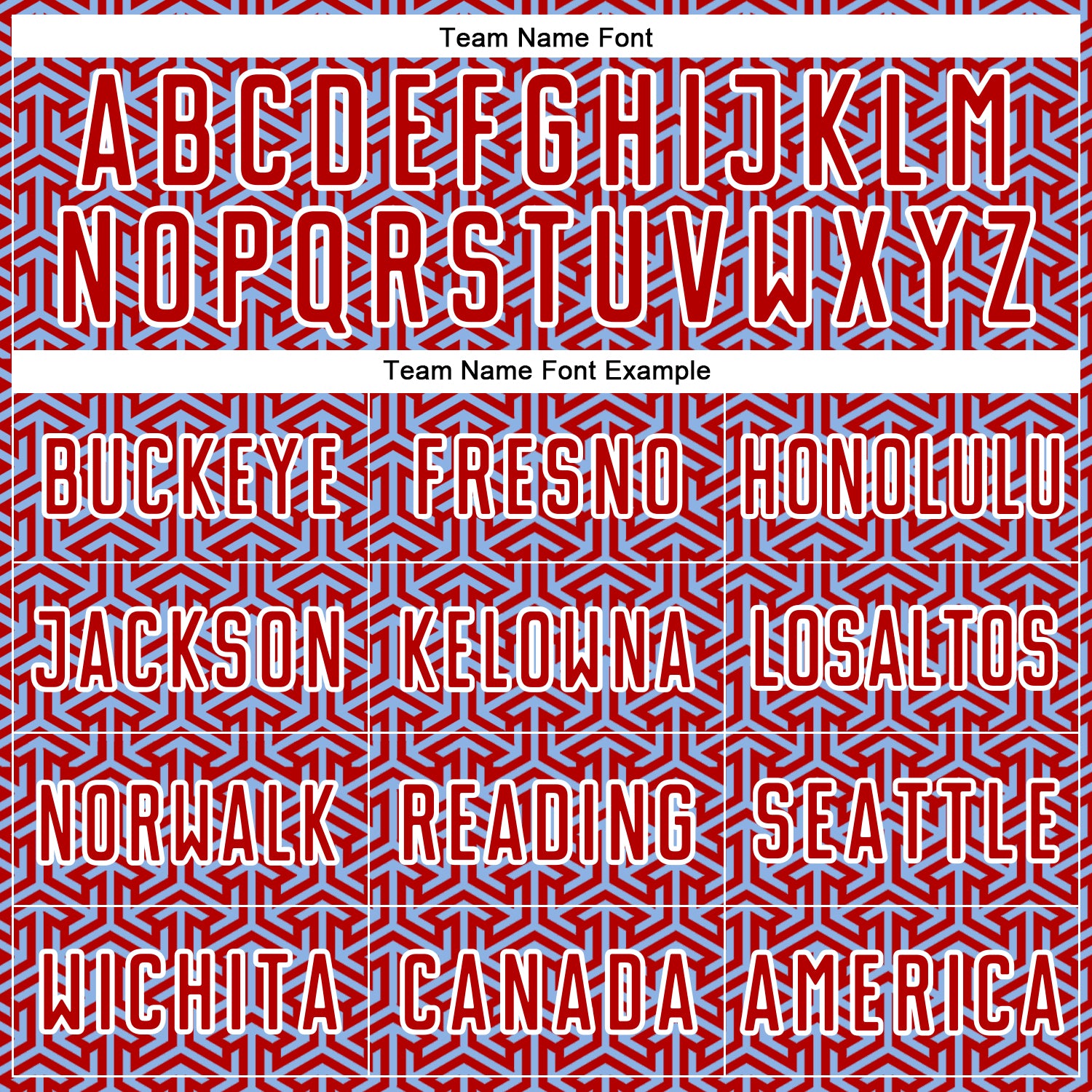 Custom Red Light Blue-White Geometric Arrow Sublimation Soccer Uniform Jersey