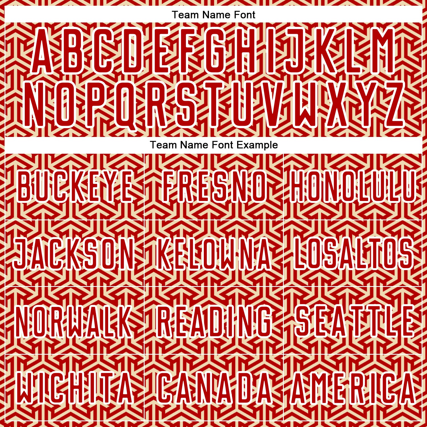 Custom Red Cream-White Geometric Arrow Sublimation Soccer Uniform Jersey