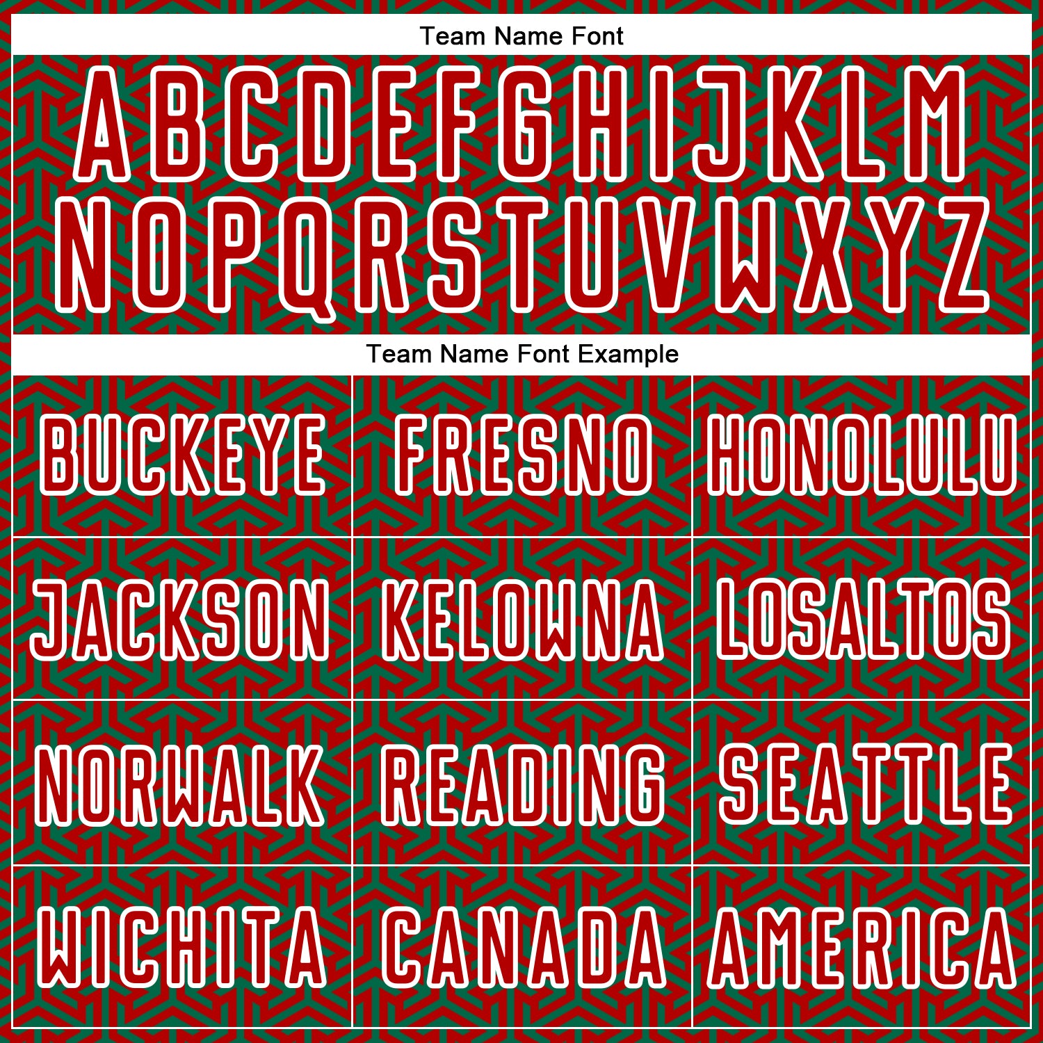 Custom Red Kelly Green-White Geometric Arrow Sublimation Soccer Uniform Jersey