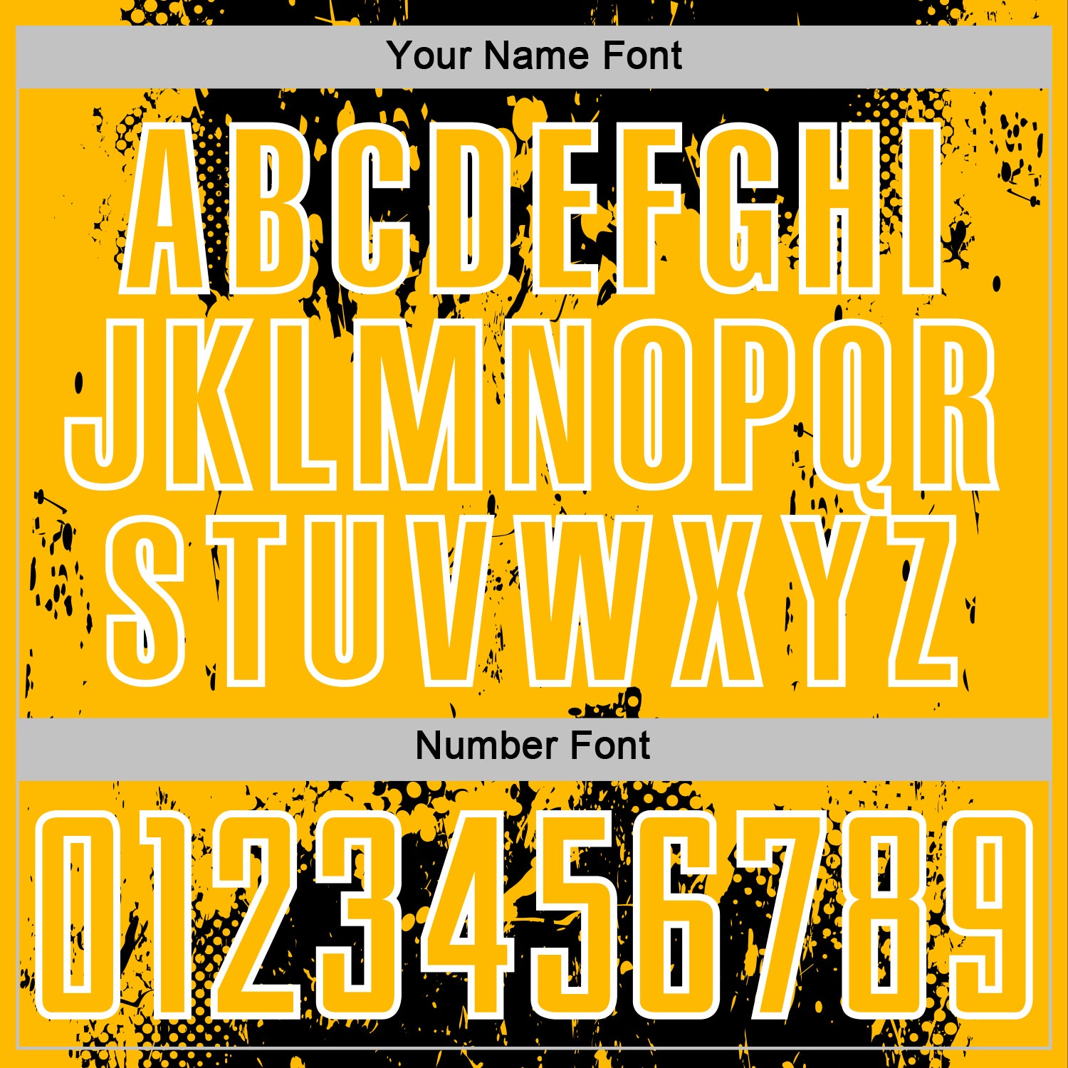 Custom Black Gold-White Abstract Splatter Grunge Art Sports Sublimation Soccer Uniform Jersey