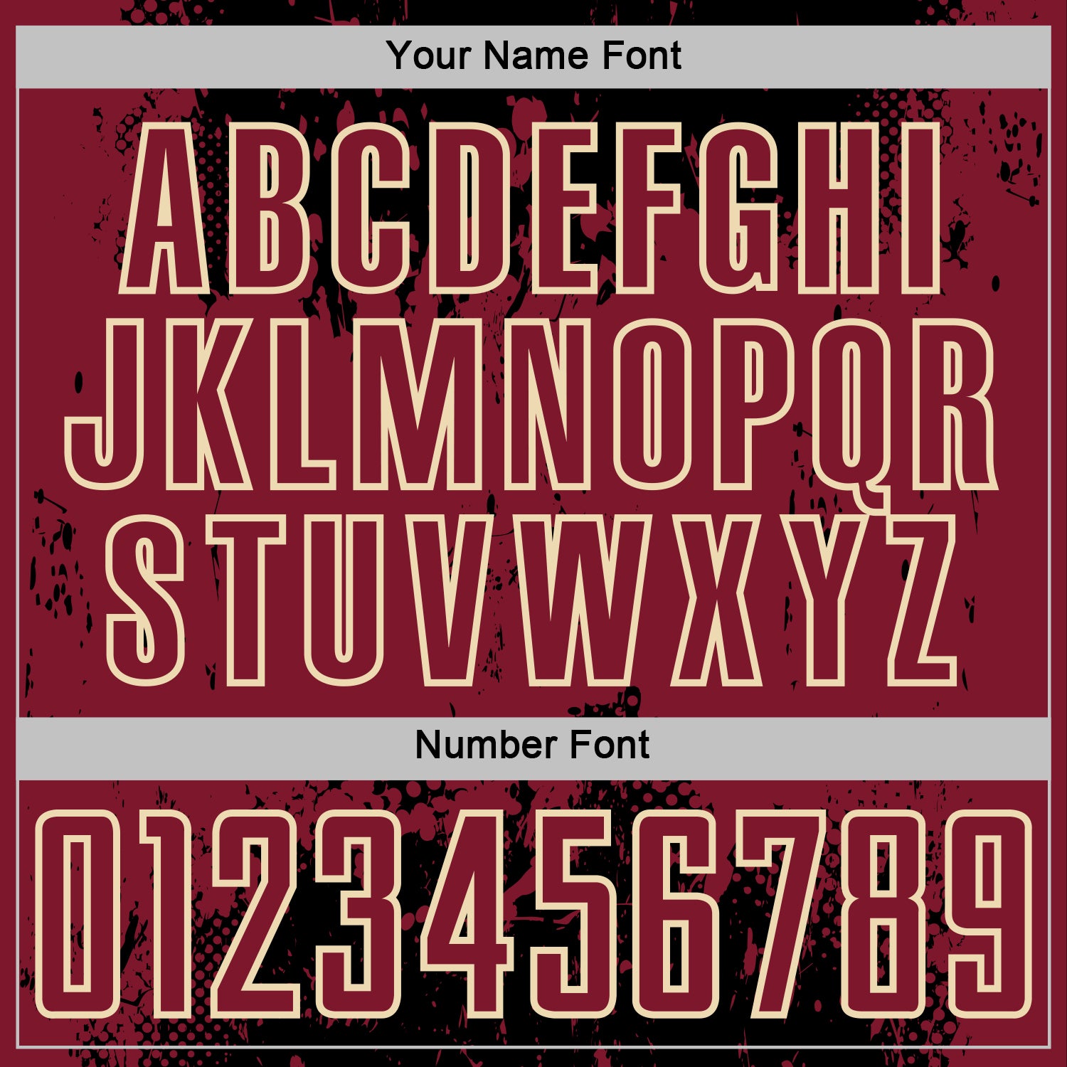 Custom Black Crimson-Cream Abstract Splatter Grunge Art Sports Sublimation Soccer Uniform Jersey