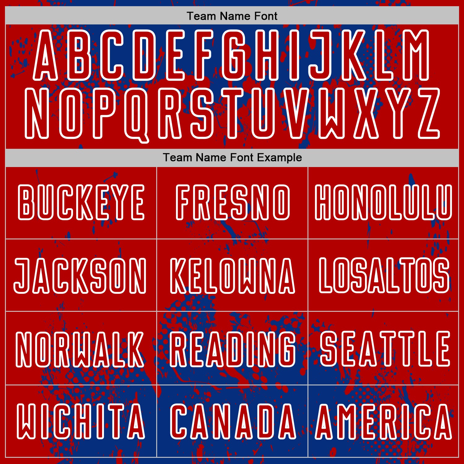 Custom Royal Red-White Abstract Splatter Grunge Art Sports Sublimation Soccer Uniform Jersey