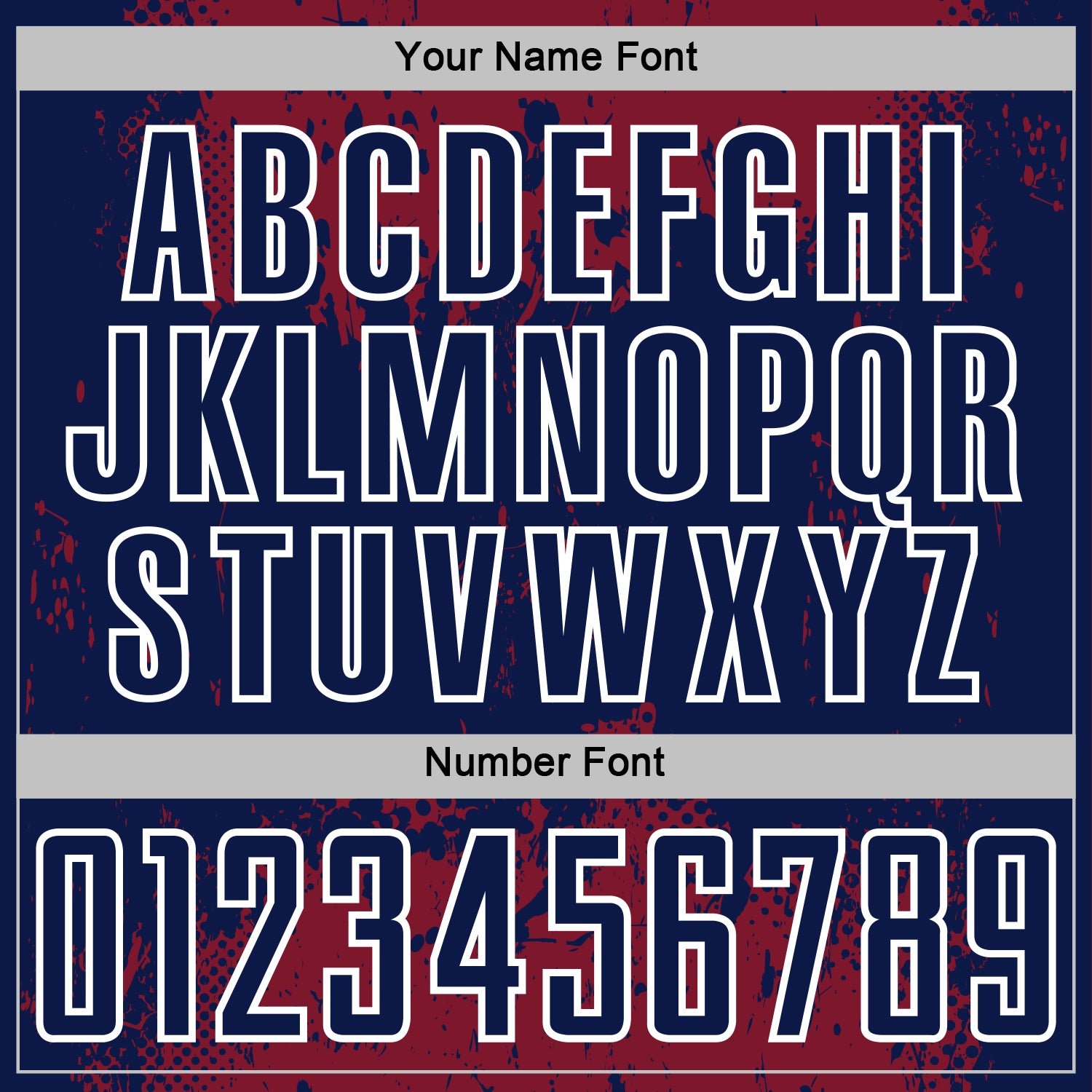 Custom Crimson Navy-White Abstract Splatter Grunge Art Sports Sublimation Soccer Uniform Jersey