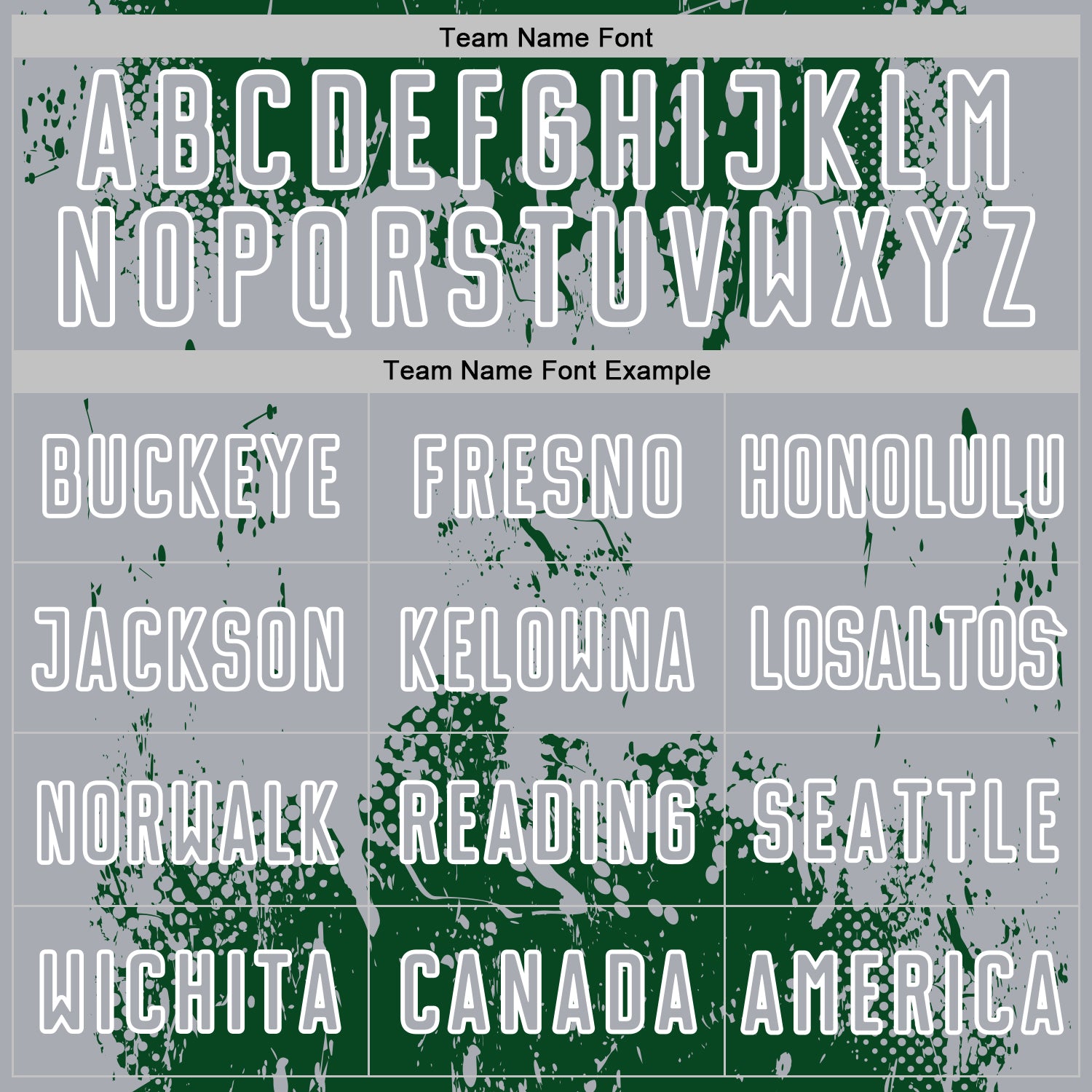 Custom Green Gray-White Abstract Splatter Grunge Art Sports Sublimation Soccer Uniform Jersey