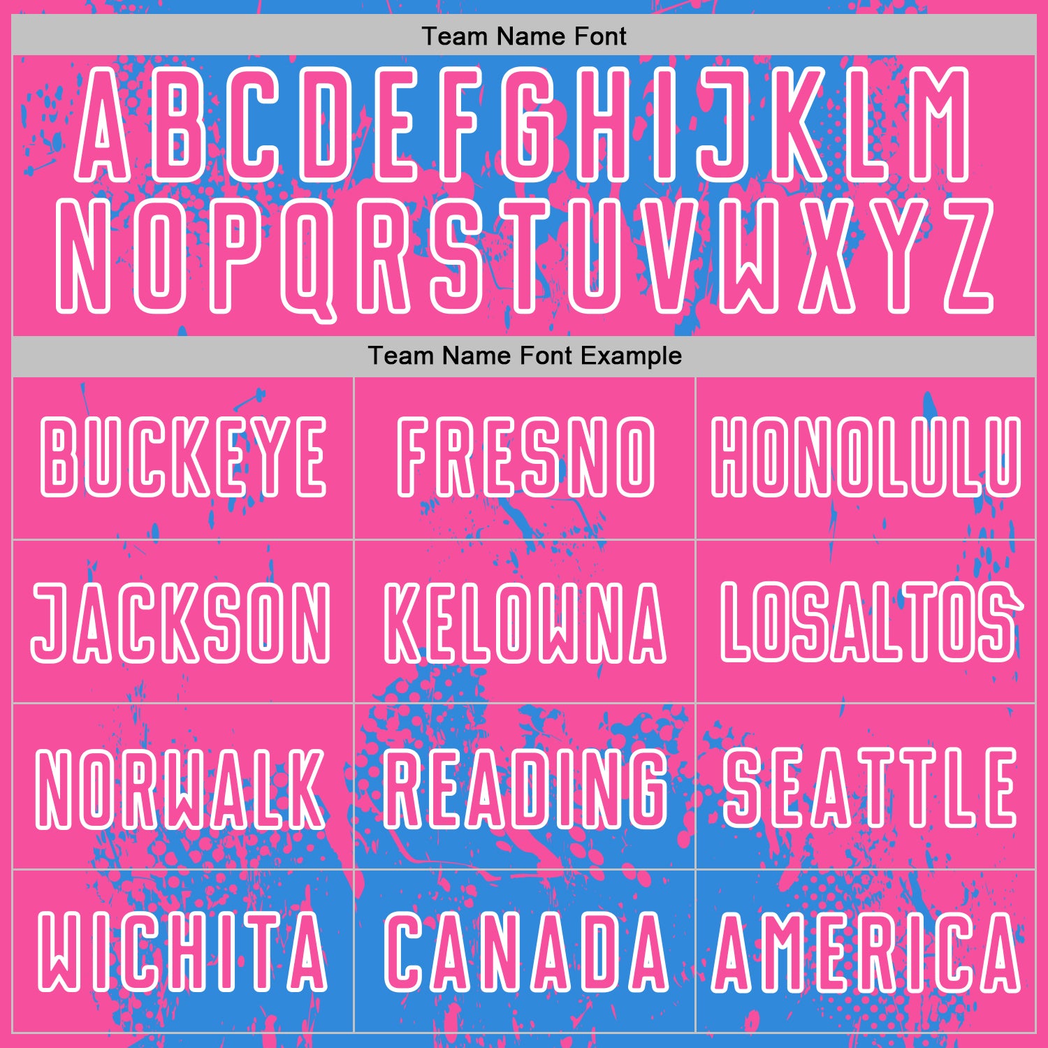 Custom Powder Blue Pink-White Abstract Splatter Grunge Art Sports Sublimation Soccer Uniform Jersey