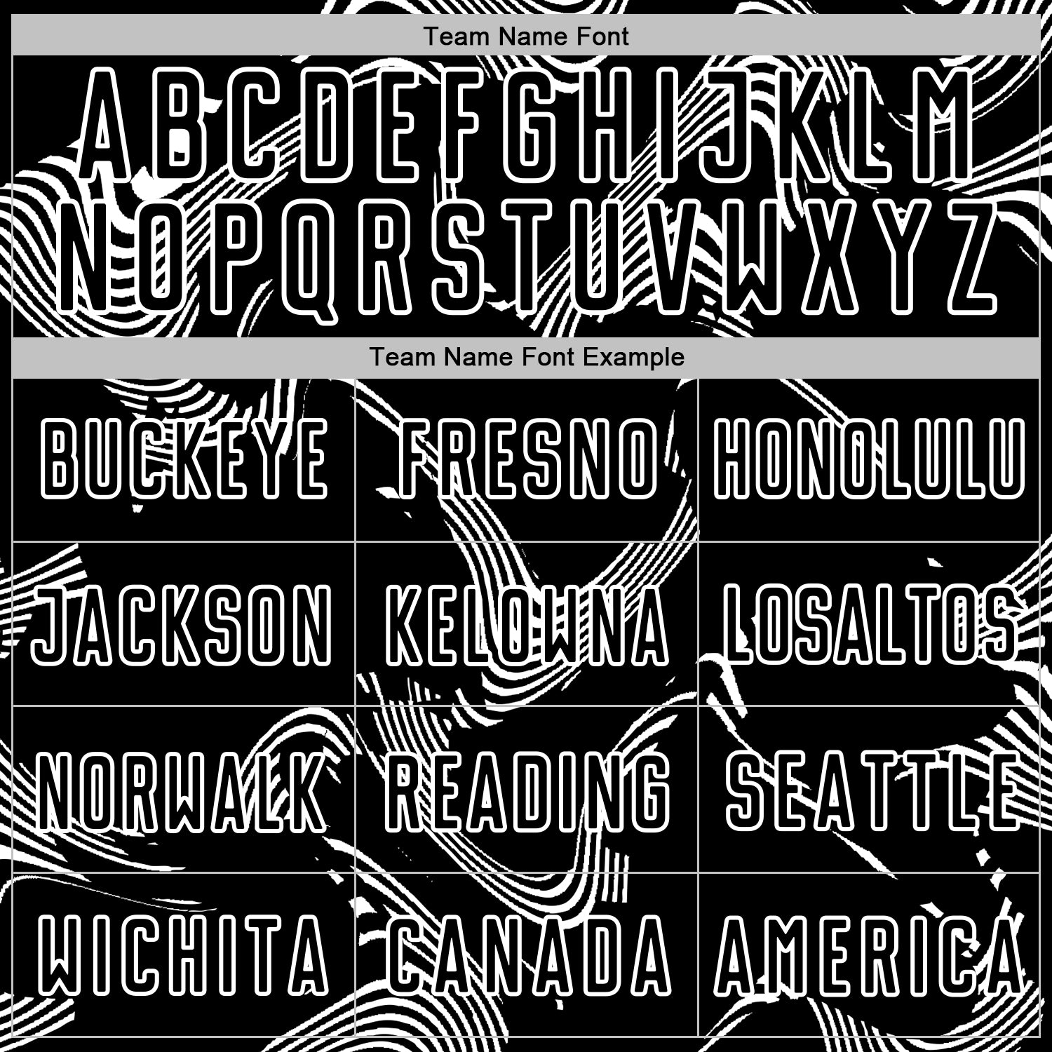 Custom Black White Curve Lines Sports Sublimation Soccer Uniform Jersey