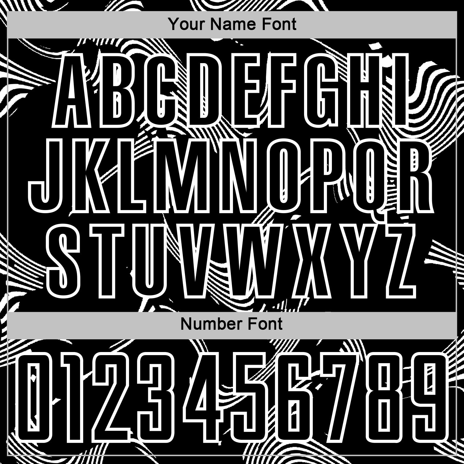 Custom Black White Curve Lines Sports Sublimation Soccer Uniform Jersey