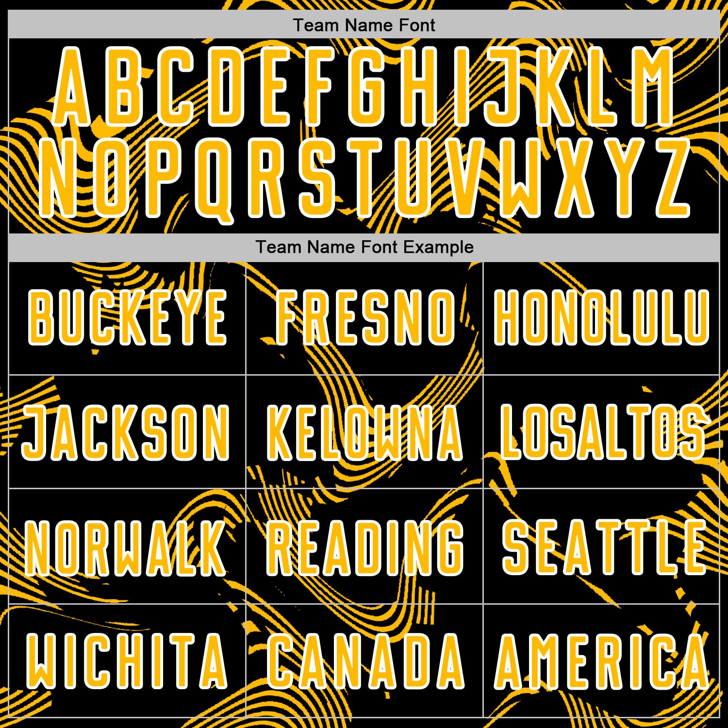 Custom Black Gold-White Curve Lines Sports Sublimation Soccer Uniform Jersey