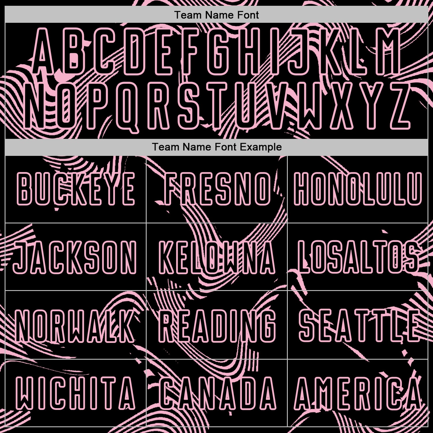 Custom Black Light Pink Curve Lines Sports Sublimation Soccer Uniform Jersey