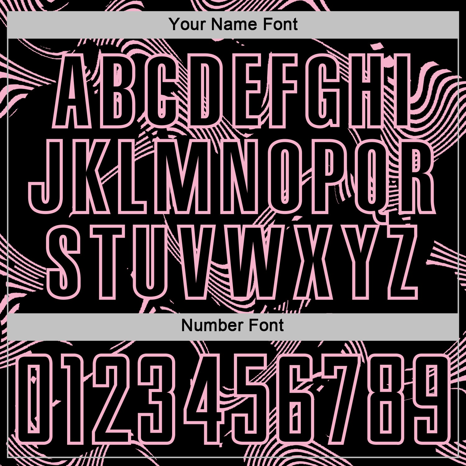 Custom Black Light Pink Curve Lines Sports Sublimation Soccer Uniform Jersey