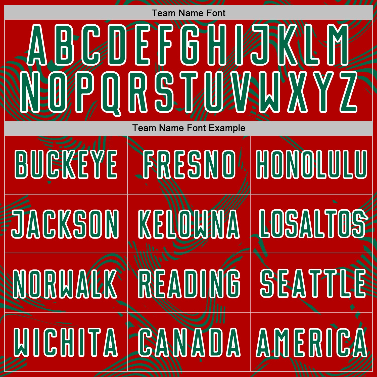 Custom Red Kelly Green-White Curve Lines Sports Sublimation Soccer Uniform Jersey