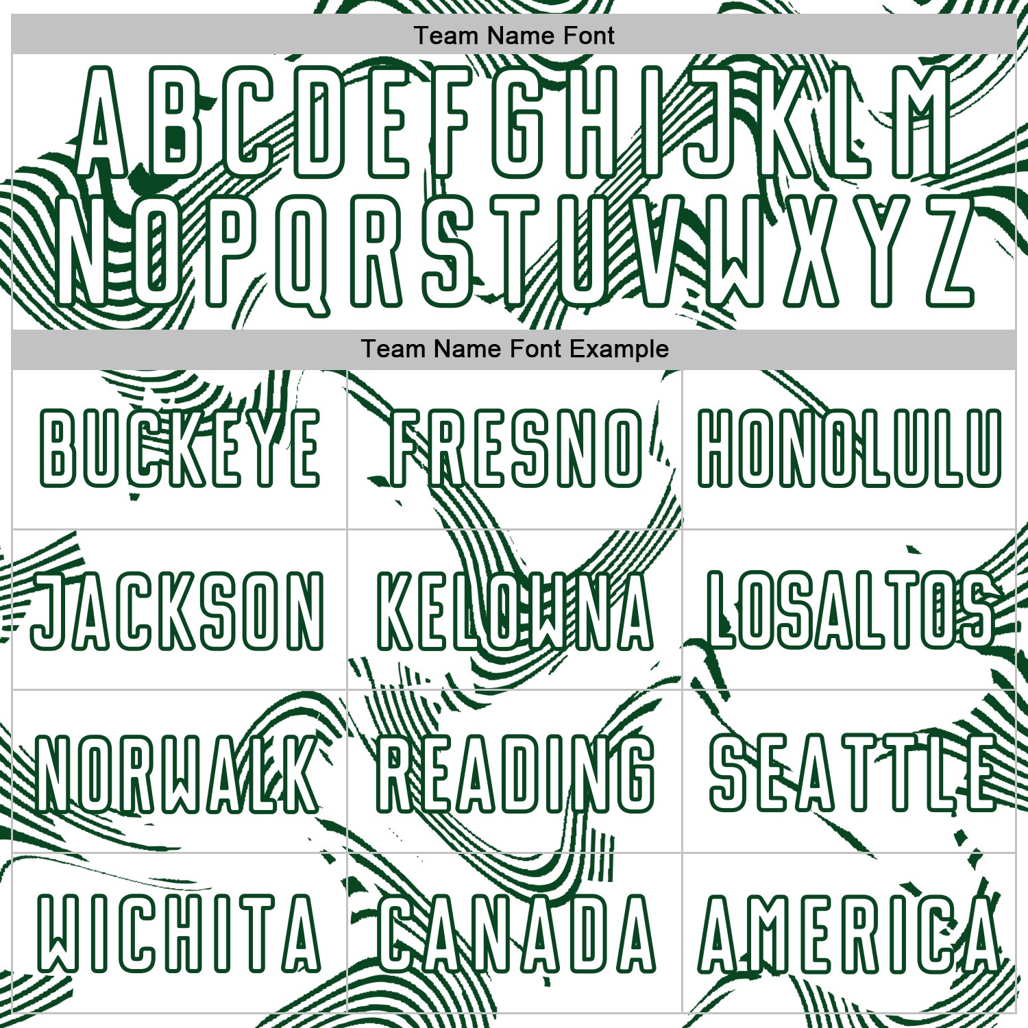 Custom White Green Curve Lines Sports Sublimation Soccer Uniform Jersey