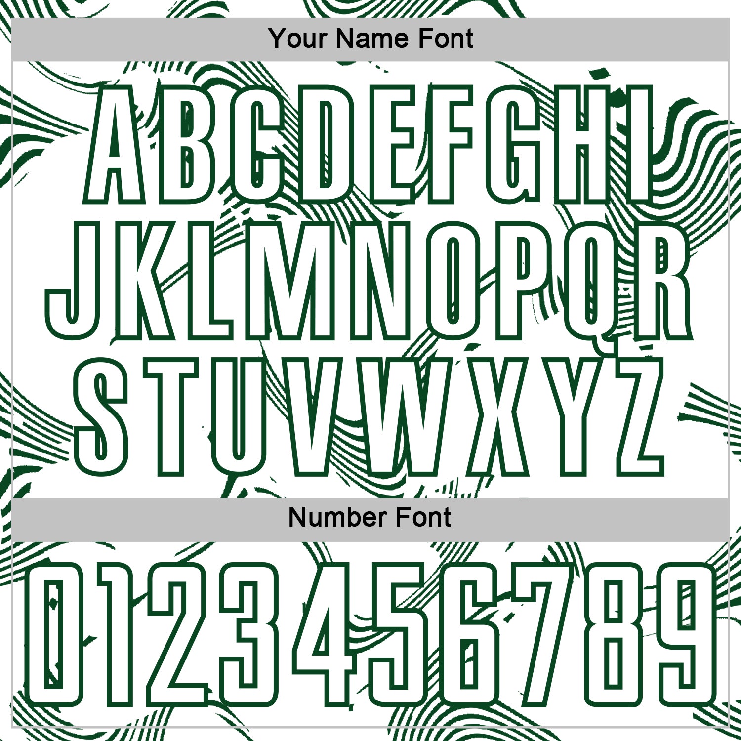 Custom White Green Curve Lines Sports Sublimation Soccer Uniform Jersey